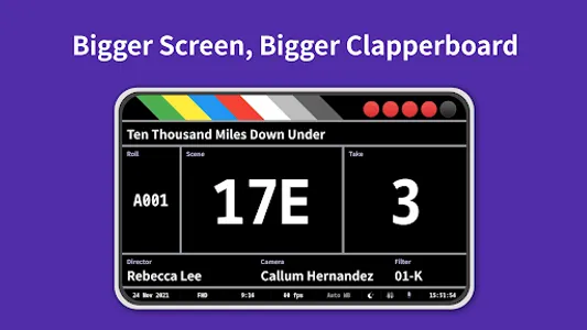 Clapperboard screenshot 4