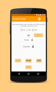 Simple BPM Counter and Calcula screenshot 2