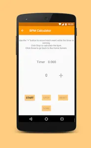 Simple BPM Counter and Calcula screenshot 4