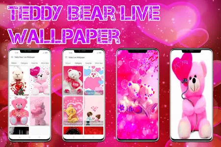Teddy Bear Live Wallpaper screenshot 1