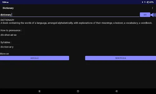 Dictionary screenshot 6