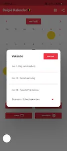 België Kalender 2023 screenshot 1
