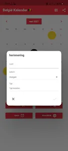 België Kalender 2023 screenshot 3