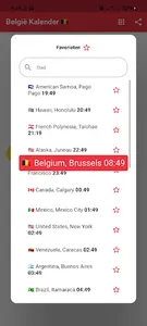 België Kalender 2023 screenshot 5