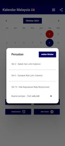 Kalendar Malaysia 2023 screenshot 1
