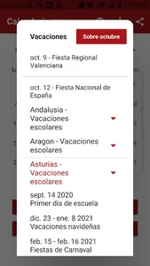 Calendario Español 2023 screenshot 1