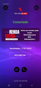 TEO VPN 4G screenshot 2