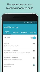 Call Blocker Lite screenshot 0