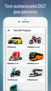 Test autoescuela dgt España screenshot 0