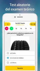 Test autoescuela dgt España screenshot 1