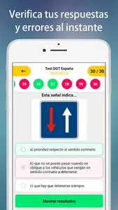 Test autoescuela dgt España screenshot 3