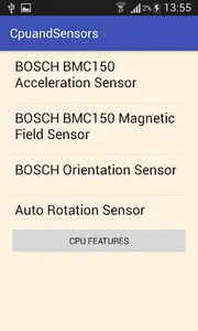 Cpu And Sensors screenshot 2