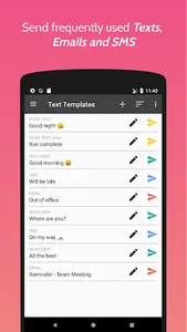 Text Templates Pro - Templates screenshot 0