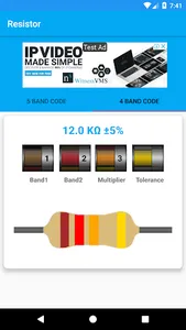 Resistor Code screenshot 1