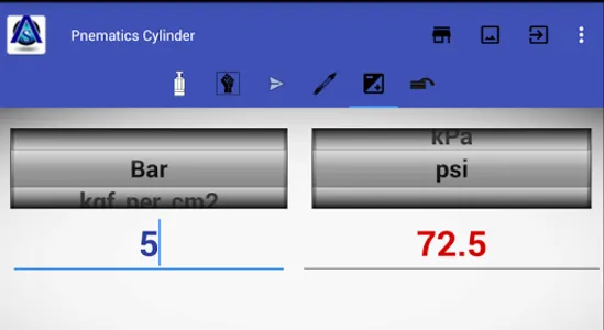 Pneumatic Cylinder Calculator screenshot 12