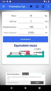 Pneumatic Cylinder Calculator screenshot 5