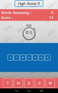 Missing Letter screenshot 1