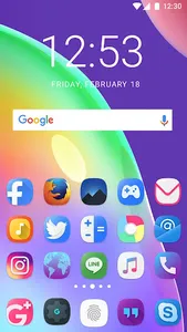 Theme of Samsung Galaxy A33 5G screenshot 3