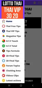 Lotto Thai: Thai VIP 3D2D Tips screenshot 0