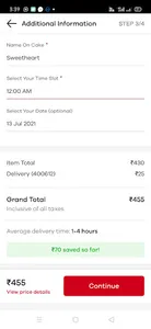 The Cake Factory Mumbra screenshot 4