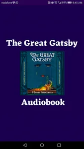 The Great Gatsby Audiobook screenshot 0