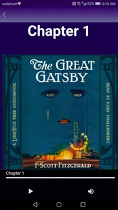 The Great Gatsby Audiobook screenshot 2