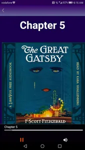 The Great Gatsby Audiobook screenshot 3
