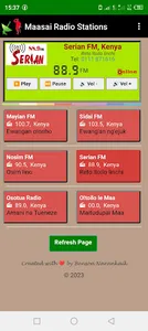 Maasai Radio App screenshot 5