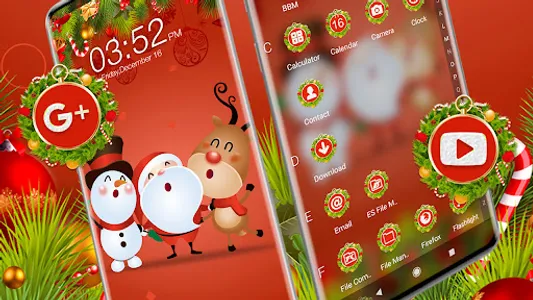 Christmas Santa Theme screenshot 1