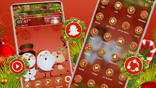 Christmas Santa Theme screenshot 3