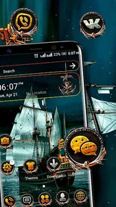 Pirate Ship Launcher Theme screenshot 5