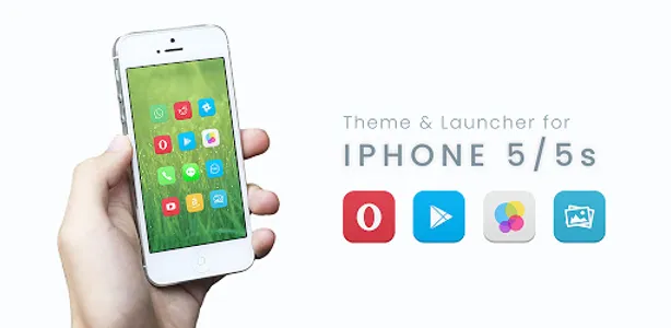 I-PHONE 5/5s Theme & Launcher screenshot 0