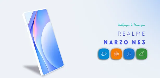 Narzo N53 Theme & Launcher screenshot 0