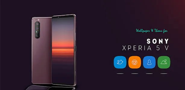 Xperia 5 V  Theme & Launcher screenshot 15