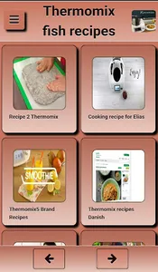 Fish thermomix recipes. screenshot 1