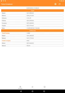 Ticker e Orderbook (Mercado Bi screenshot 8