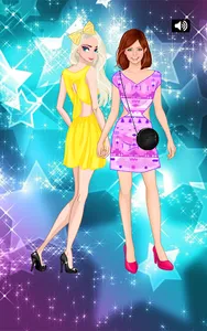 Lovely sisters dress up game screenshot 16