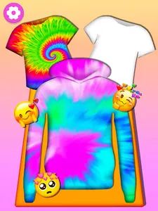 Tie Dye: T Shirt Design Games screenshot 13