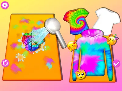 Tie Dye: T Shirt Design Games screenshot 15