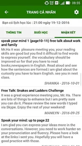 Tiếng Anh online E-space screenshot 4