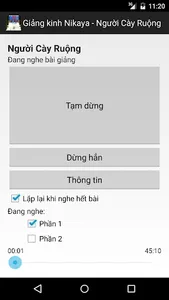 Nikaya 20 - Người Cày Ruộng screenshot 0
