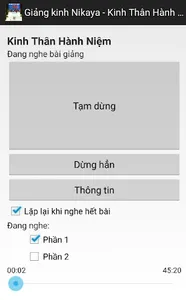 Nikaya 6 - Kinh Thân Hành Niệm screenshot 3
