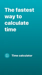 Time and Hours Calculator screenshot 0