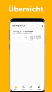 MeinAppPlus - Vertretungsplan  screenshot 0