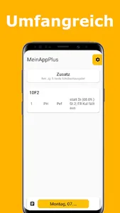 MeinAppPlus - Vertretungsplan  screenshot 2