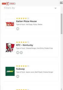 Foodxorder screenshot 1