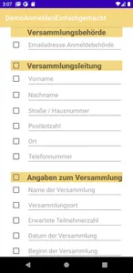 Demo anmelden einfach gemacht screenshot 1