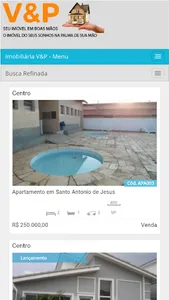 V&P Imobiliária screenshot 1
