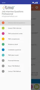 TMA Job Interview App screenshot 0