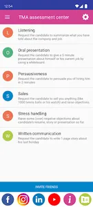 TMA Job Interview App screenshot 3